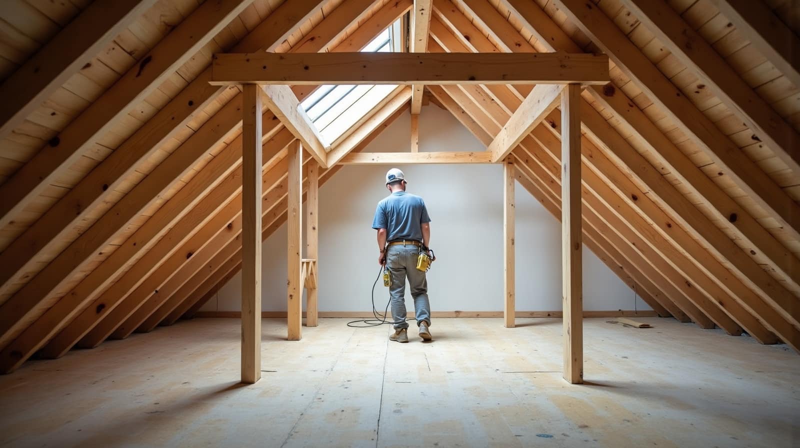 Cloisons de combles aménagés : quels matériaux pour un espace sous pente
