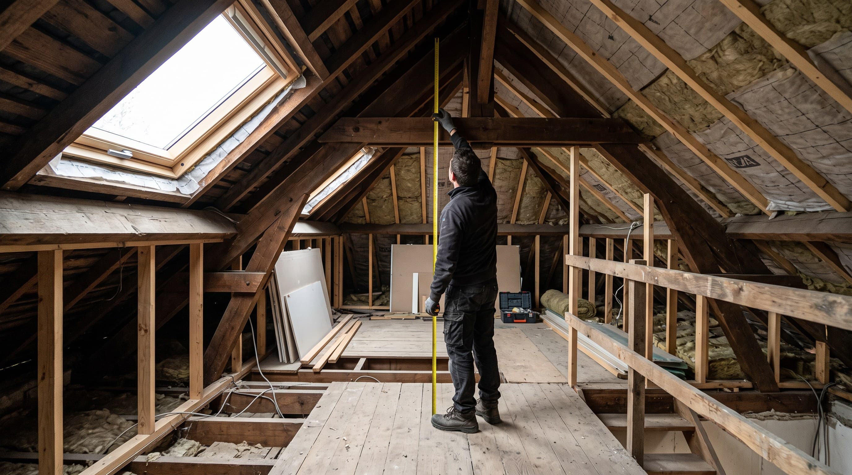 Combien de temps dure un chantier d'aménagement de combles ?