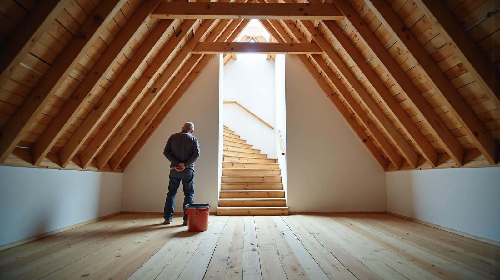 Trémie d'escalier : l'ouverture qui conditionne tout le projet de combles