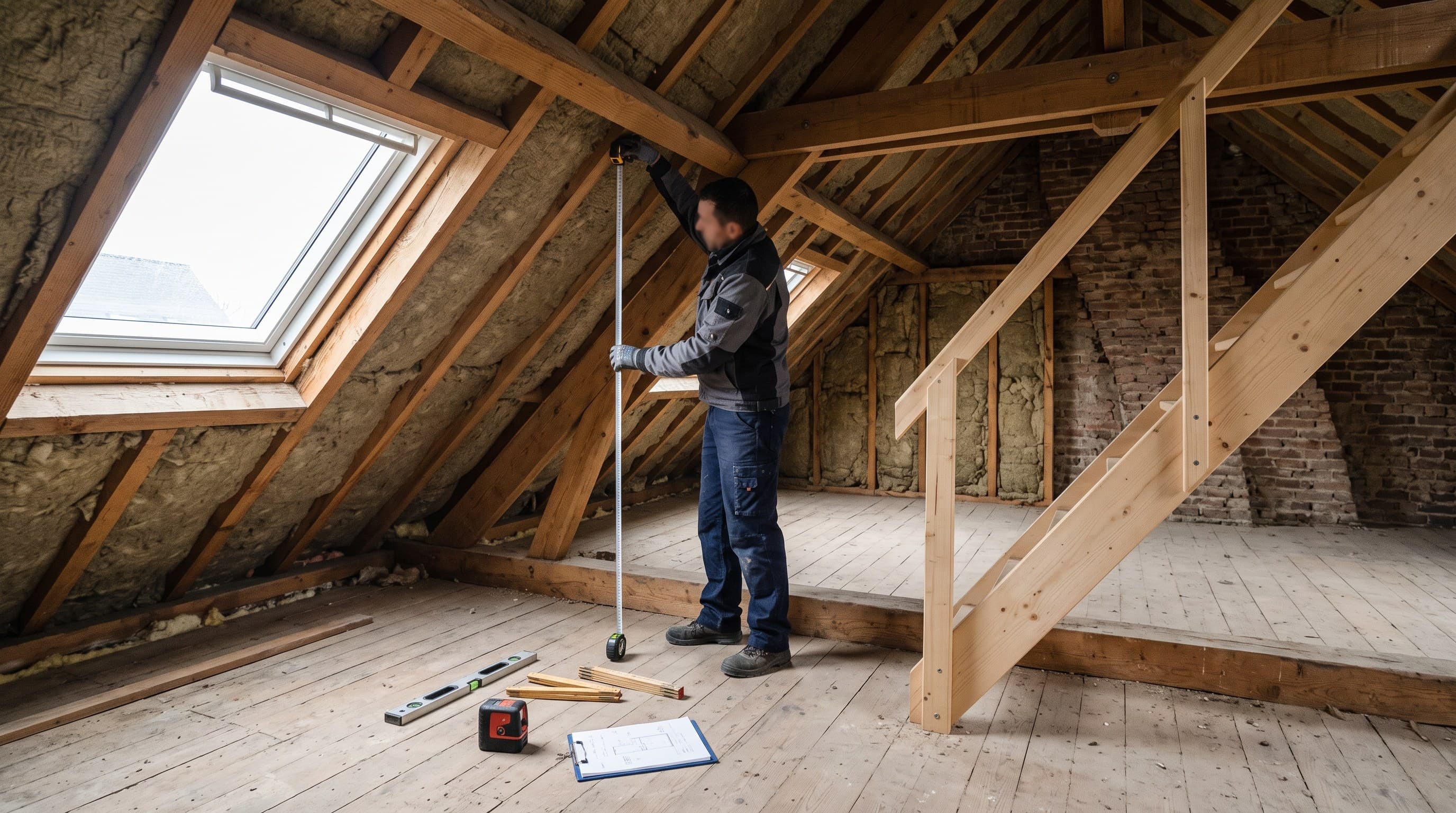 Escalier d'accès aux combles : quelles options ?