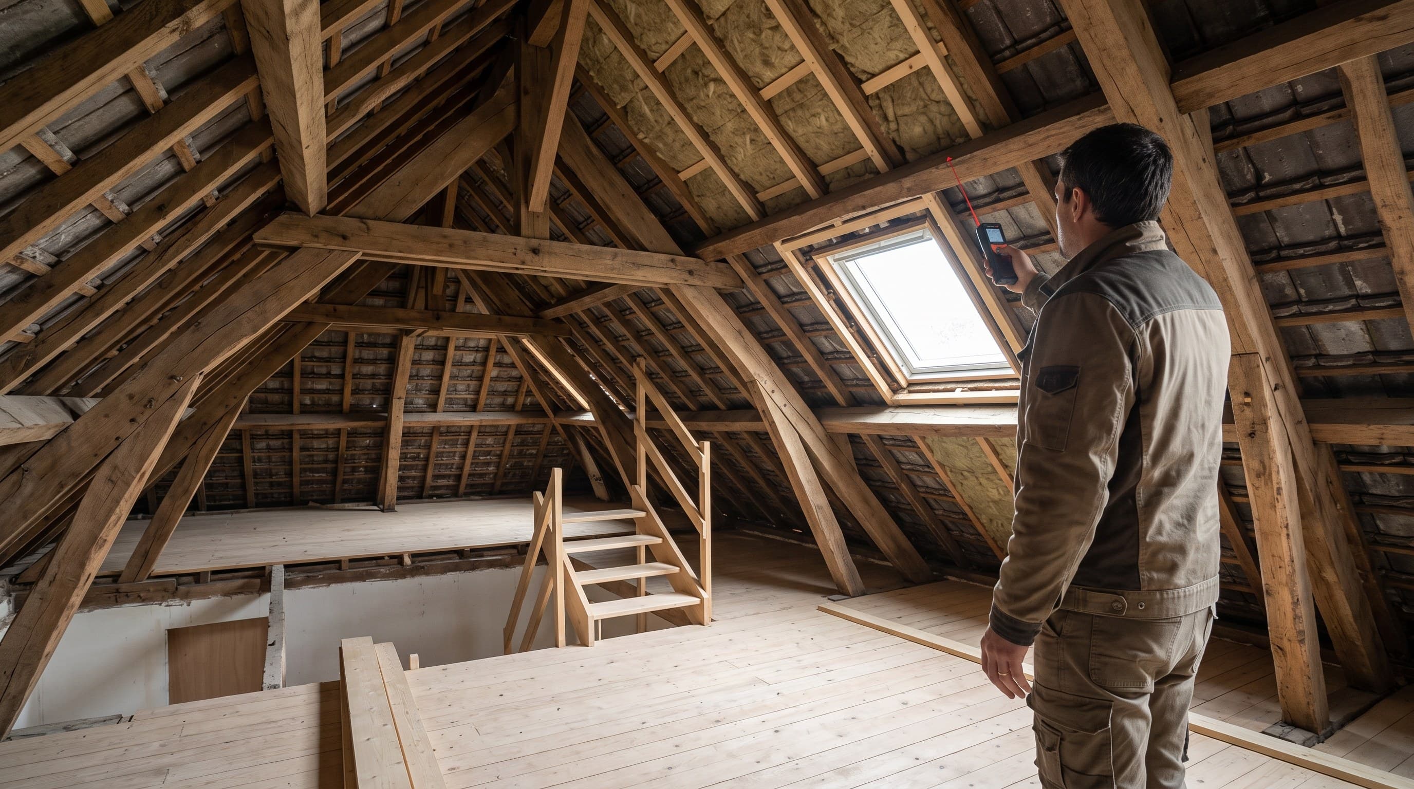 Surface de plancher créée : quel seuil pour vos combles ?